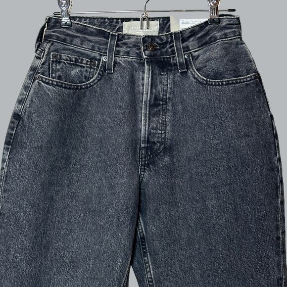 Everlane The Curvy ’90s Cheeky Straight Jean Washed Black Women's 27R NWT - Picture 5 of 13